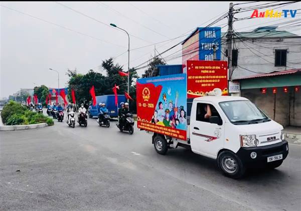 Phường An Hải đẩy mạnh tuyên truyền lưu động chào mừng ngày bầu cử Đại biểu Quốc hội khóa XVI và đại biểu HĐND các cấp nhiệm kỳ 2026 - 2031