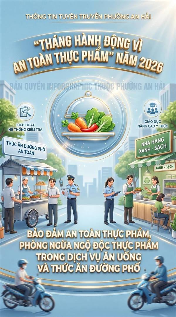 THÁNG HÀNH ĐỘNG VÌ AN TOÀN THỰC PHẨM 2026