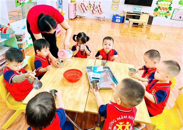 TRƯỜNG MẦM NON AN THỌ TỔ CHỨC CHUYÊN ĐỀ GIÁO DỤC VỆ SINH, DINH DƯỠNG VÀ SẮP XẾP NỘI VỤ LỚP HỌC NĂM HỌC 2025–2026 