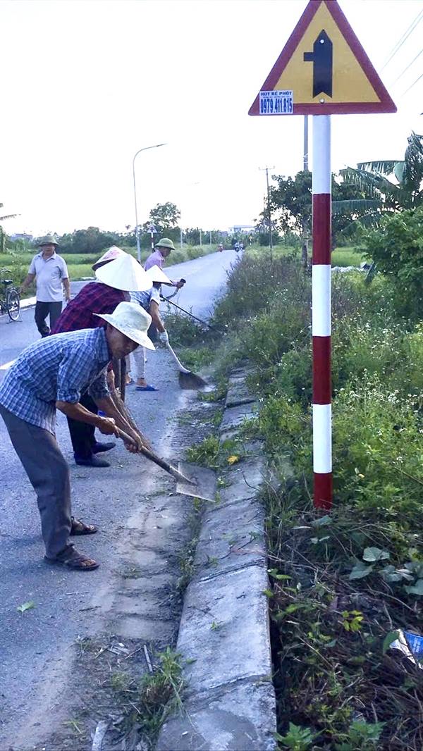 XÃ AN HƯNG TỔ CHỨC DỌN VỆ SINH MÔI TRƯỜNG ĐỢT 1 THÁNG 10 NĂM 2025.