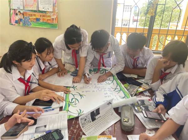 TRƯỜNG THCS NGUYỄN CHUYÊN MỸ TỔ CHỨC NGÀY HỘI GIẢNG.