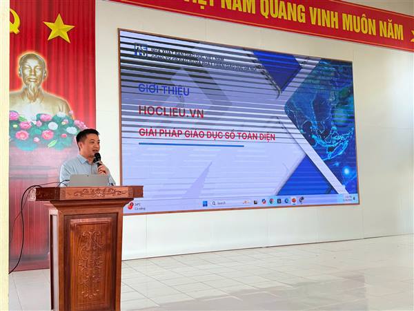HỘI NGHỊ TẬP HUẤN SỬ DỤNG GÓI GIẢI PHÁP HỌC LIỆU SỐ