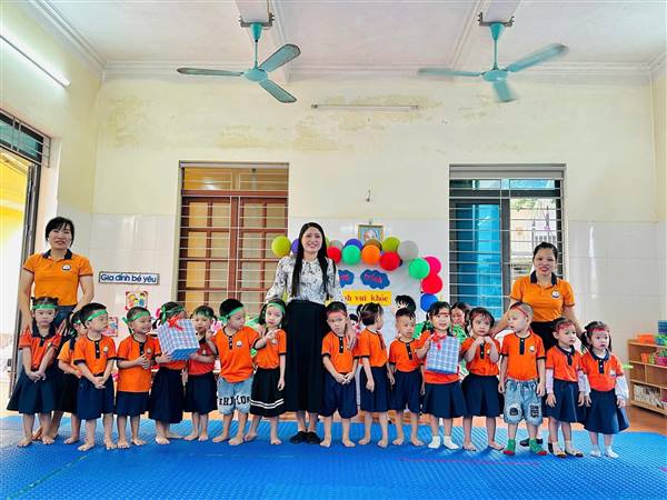 TRƯỜNG MẦM NON AN THÁI TỔ CHỨC CHUYÊN ĐỀ "LĨNH VỰC PHÁT TRIỂN THỂ CHẤT"