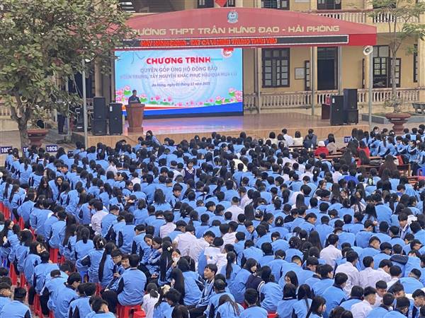 CHƯƠNG TRÌNH QUYÊN GÓP ỦNG HỘ ĐỒNG BÀO MIỀN TRUNG – TÂY NGUYÊN KHẮC PHỤC HẬU QUẢ MƯA LŨ 