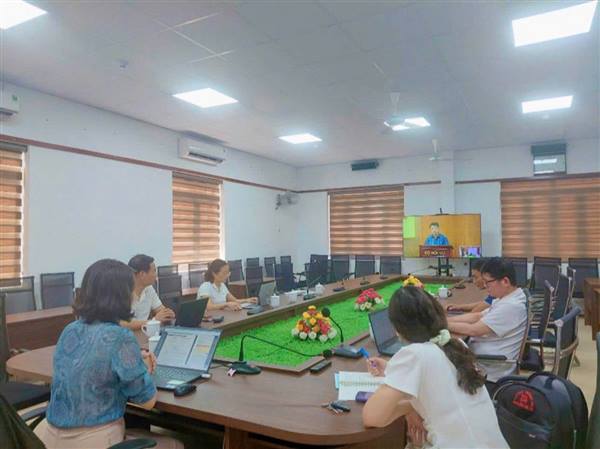 Xã An Hưng tham gia Hội nghị tập huấn trực tuyến về kiến thức chuyên môn, nghiệp vụ phục vụ vận hành hoạt động của bộ máy chính quyền địa phương 02 cấp theo từng chuyên ngành. 
