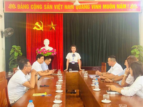 UBND THÀNH PHỐ HẢI PHÒNG BÀN GIAO VIÊN CHỨC BIỆT PHÁI HỖ TRỢ ĐỊA PHƯƠNG TẠI XÃ AN HƯNG