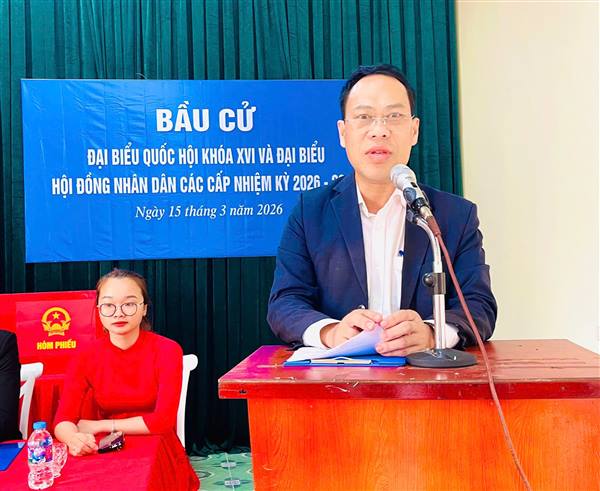 ỨNG CỬ VIÊN ĐƠN VỊ BẦU CỬ SỐ 03 TIẾP XÚC CỬ TRI, VẬN ĐỘNG BẦU CỬ