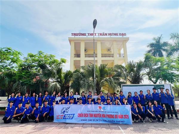 Công tác “ Tiếp sức mùa thi” của Đoàn thanh niên xã An Hưng trong kỳ thi vào lớp 10 THPT năm 2026.