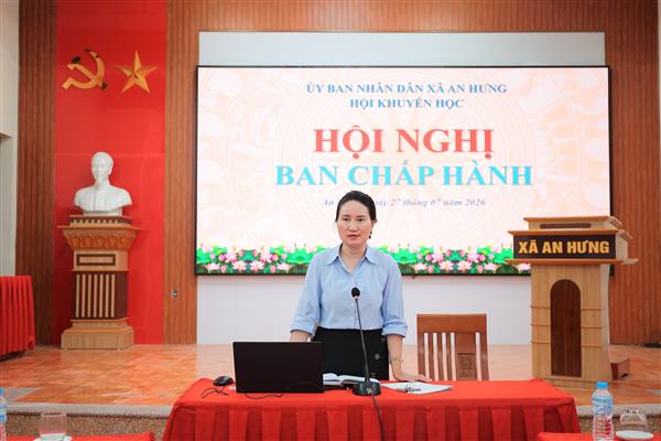HỘI KHUYẾN HỌC XÃ AN HƯNG TRIỂN KHAI NHIỆM VỤ TRỌNG TÂM VÀ KIỆN TOÀN TỔ CHỨC HỘI