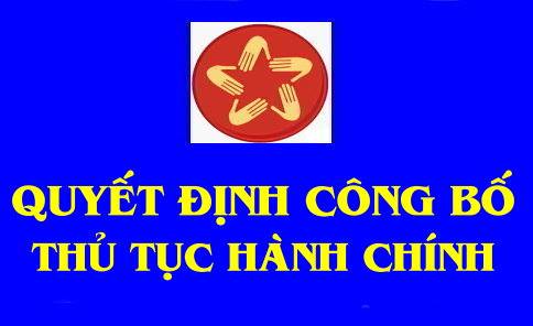 QĐ công bố danh mục TTHC thực hiện không phụ thuộc vào địa giới hành chính trong phạm vi thành phố thuộc phạm vi, chức năng Sở Y tế