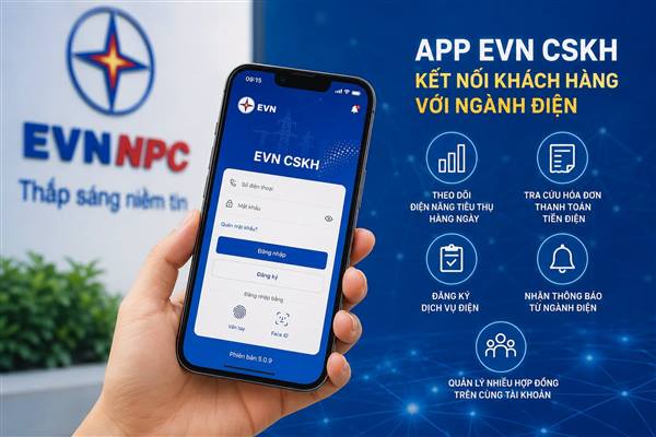 Công văn về việc phối hợp triển khai chính thức App CSKH  dùng chung trong EVN
