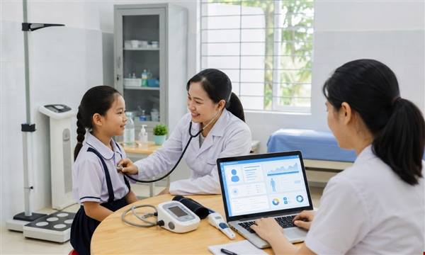 Công văn v/v triển khai kiểm tra sức khỏe  đầu năm học cho người học