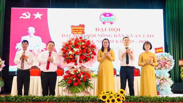 Đại hội đại biểu Hội nông dân xã An Lão lần thứ I nhiệm kỳ 2025-2030.