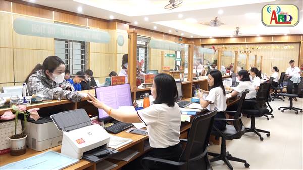 XÃ AN LÃO TĂNG TỐC CẢI CÁCH THỦ TỤC HÀNH CHÍNH.