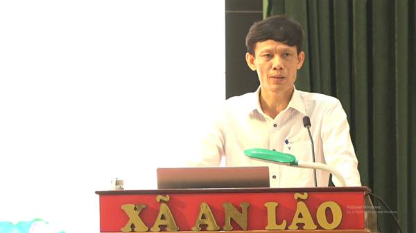 Xã An Lão tổ chức Hội nghị về công tác bầu cử