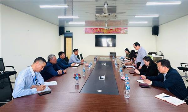 Xã An Lão kiểm tra hoạt động sản xuất, kinh doanh tại Công ty Cổ phần Thuận An Hải Phòng