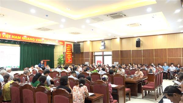 Hội nghị lấy ý kiến đóng góp vào dự thảo báo cáo chính trị trình Đại hội Đảng bộ xã An Lão lần thứ I, nhiệm kỳ 2025-2030