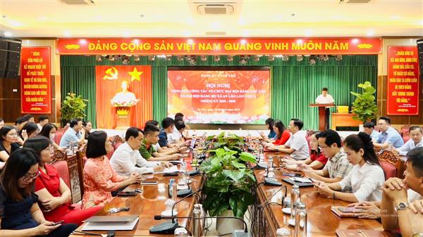 Hội nghị tổng kết công tác tổ chức Đại hội  Đảng bộ xã An Lão lần thứ I nhiệm kỳ 2025-2030