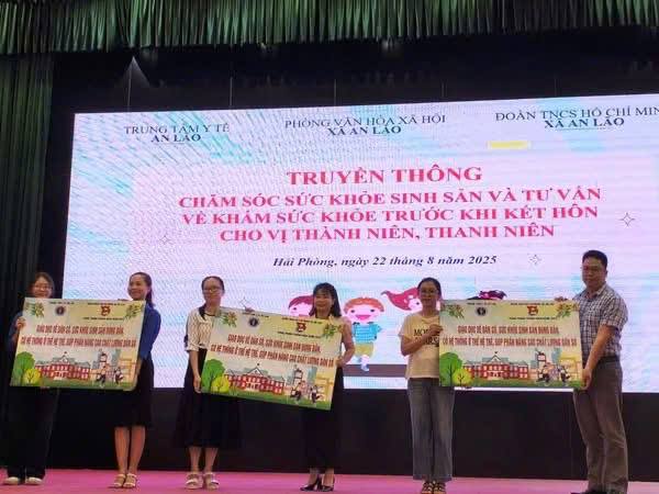 Đoàn thanh niên xã An Lão sôi nổi nhiều hoạt động hè chào mừng 80 năm cách mạng tháng Tám và Quốc khánh 2/9