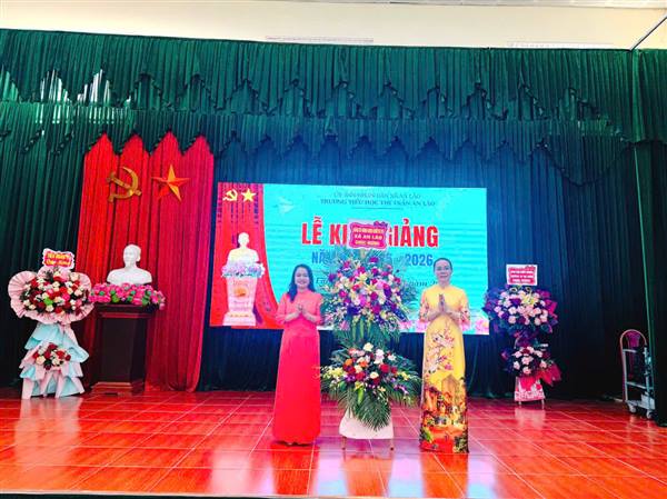 Trường Tiểu học Thị trấn An Lão tưng bừng khai giảng năm học 2025 – 2026 