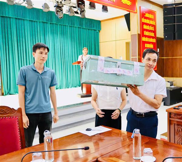 XÃ AN LÃO ĐẤU GIÁ THÀNH CÔNG 13 LÔ ĐẤT Ở TẠI THÔN BÁCH PHƯƠNG VÀ HOÀNG XÁ