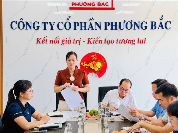 ĐOÀN KHẢO SÁT HĐND XÃ AN LÃO KHẢO SÁT TẠI CÔNG TY TNHH THIÊN LONG