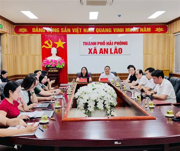 XÃ AN LÃO THAM DỰ HỘI NGHỊ THÀNH ỦY HẢI PHÒNG LẦN THỨ 5, NHIỆM KỲ 2025-2030