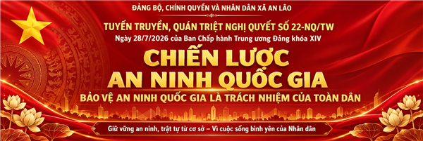 Xã An Lão tuyên truyền Nghị quyết số 22-NQ/TW về Chiến lược An ninh quốc gia