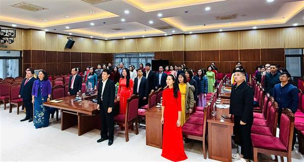 XÃ AN LÃO TỔ CHỨC LỄ CHÀO CỜ THÁNG 2/2026, TRIỂN KHAI NHIỆM VỤ TRỌNG TÂM THÁNG 3/2026