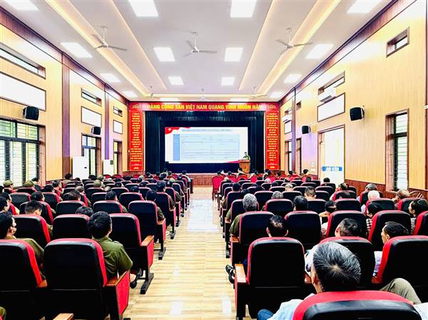 XÃ AN LÃO TẬP HUẤN KHAI BÁO, CẬP NHẬT DỮ LIỆU PHÒNG CHÁY CHỮA CHÁY VÀ TRIỂN KHAI THIẾT BỊ TRUYỀN TIN BÁO CHÁY
