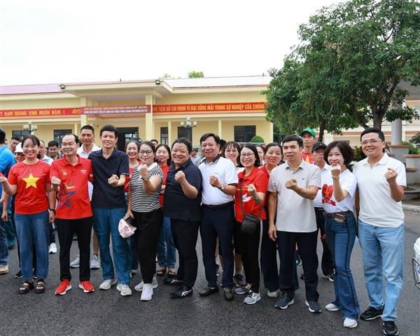 XÃ AN LÃO HƯỞNG ỨNG LỄ MÍT TINH VÀ GIẢI CHẠY PHONG TRÀO PHÒNG, CHỐNG MA TÚY NĂM 2026