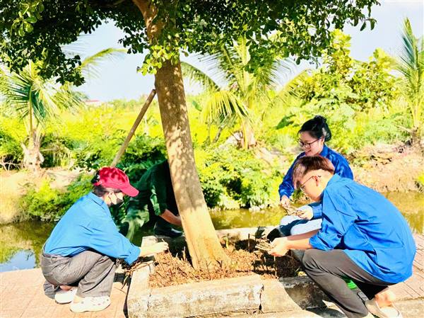 AN LÃO CHUNG TAY VÌ MÔI TRƯỜNG XANH- SẠCH- ĐẸP.