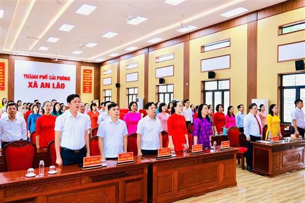 XÃ AN LÃO TỔ CHỨC LỄ CHÀO CỜ VÀ SINH HOẠT DƯỚI CỜ THÁNG 7 NĂM 2026.