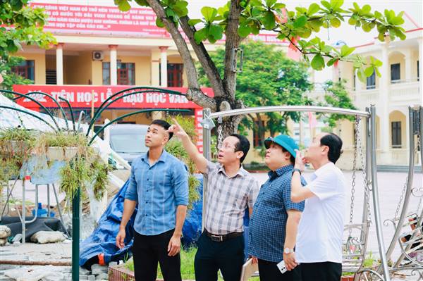 LÃNH ĐẠO UBND XÃ AN LÃO KIỂM TRA CÁC CÔNG TRÌNH ĐANG XÂY DỰNG TẠI CÁC TRƯỜNG HỌC NĂM 2026