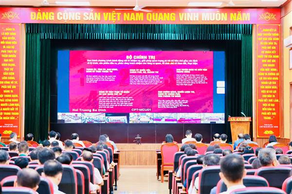 XÃ AN LÃO THAM DỰ HỘI NGHỊ TOÀN QUỐC QUÁN TRIỆT, TRIỂN KHAI THỰC HIỆN NGHỊ QUYẾT HỘI NGHỊ TRUNG ƯƠNG 3 KHÓA XIV
