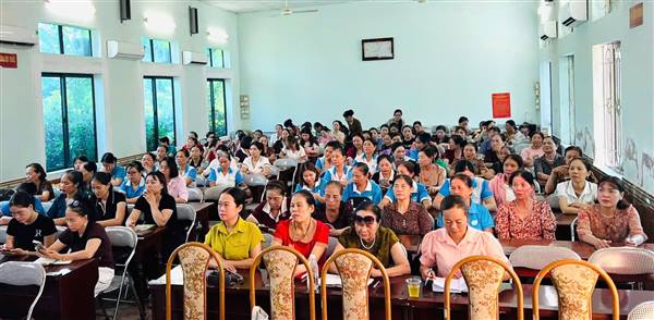 AN LÃO TỔ CHỨC TẬP HUẤN NGHIỆP VỤ CÁN BỘ HỘI PHỤ NỮ CƠ SỞ NĂM 2026