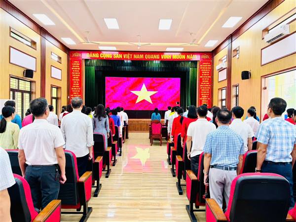 XÃ AN LÃO TỔ CHỨC LỄ CHÀO CỜ THÁNG 9 NĂM 2026, TRIỂN KHAI NHIỆM VỤ TRỌNG TÂM