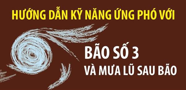 Mộ số kỹ năng an toàn khi bão số 3 đổ bộ