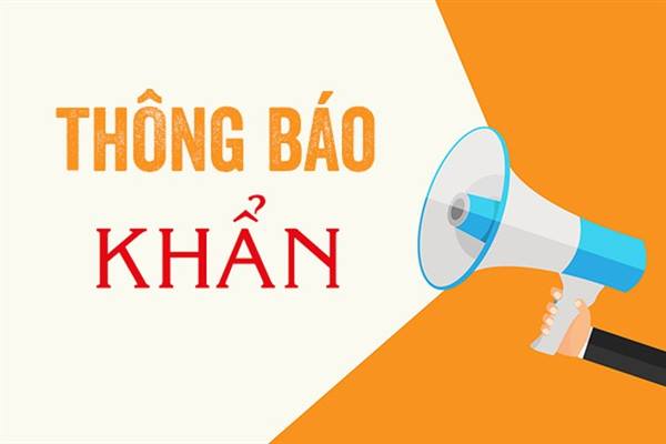 UBND phường An Phong thông báo về việc phòng chống cơn bão số 5