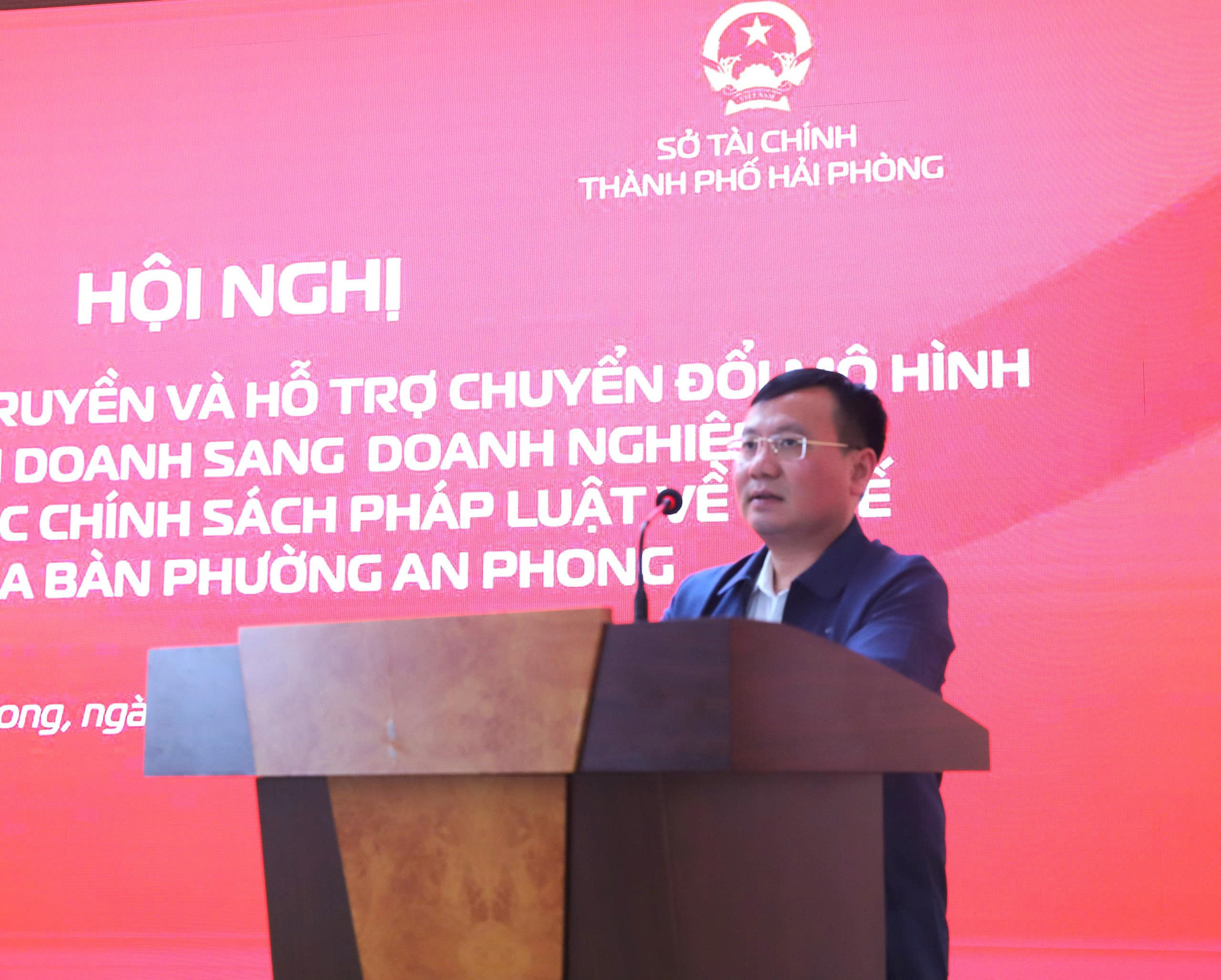 Ông Trần Văn Hải - Phó Chủ tịch thường trực UBND phường An Phong