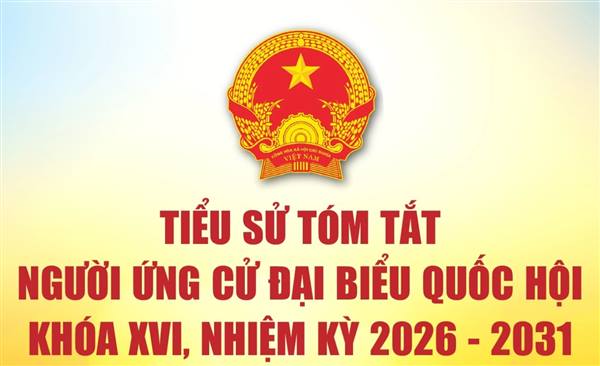 Tiểu sử tóm tắt những người ứng cử Đại biểu Quốc Hội Khoá XVI tại thành phố Hải Phòng