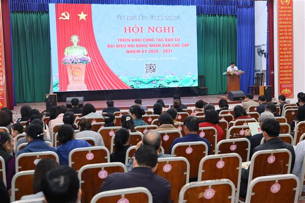 Ủy ban Bầu cử xã An Phú triển khai công tác bầu cử Đại biểu HĐND các cấp, nhiệm kỳ 2026 – 2031