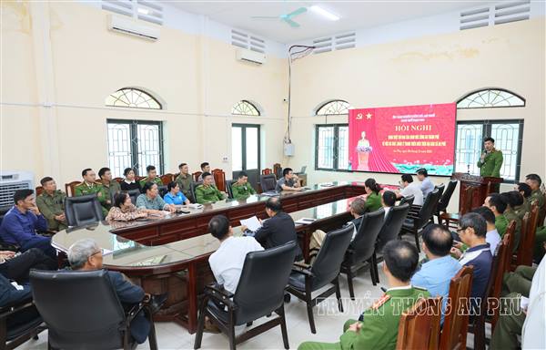 Xã An Phú tổ chức hội nghị quán triệt chỉ đạo của Giám đốc Công an thành phố về rà soát, quản lý thanh thiếu niên trên địa bàn xã