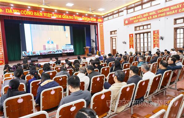 Đoàn đại biểu Quốc hội thành phố Hải Phòng tiếp xúc với cử tri sau kỳ họp thứ 10, Quốc hội khóa 15