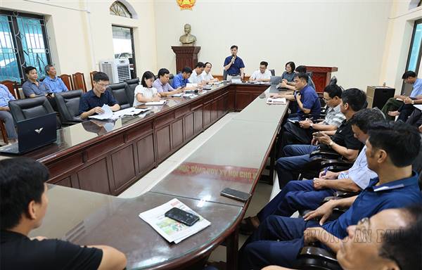 An Phú triển khai công tác phòng chống ứng phó với bão số 3