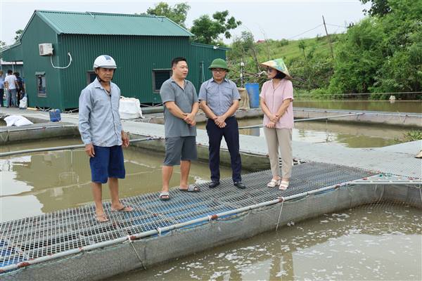 Khi địa bàn chịu ảnh hưởng của bão số 3, mỗi người dân phải tuân thủ nghiêm hướng dẫn của chính quyền xã