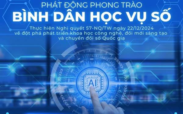An Phú triển khai kế hoạch thực hiện phong trào Bình dân học vụ số