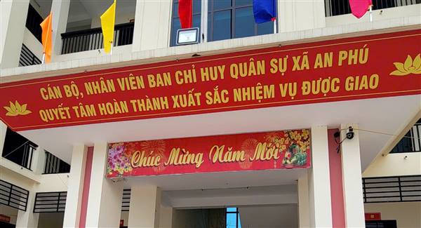 Ban Chỉ huy quân sự xã An Phú tích cực làm tốt công tác củng cố doanh trại