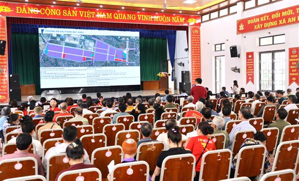 An Phú lấy ý kiến nhân dân đối với đồ án quy hoạch phân khu tỷ lệ 1/2000 Khu công nghiệp Nam Sách 1