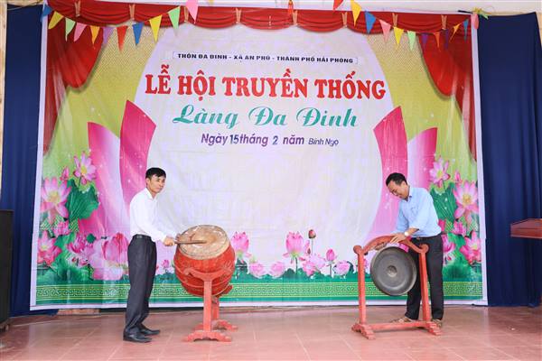 Khai mạc lễ hội truyền thống Đình làng Đa Đinh